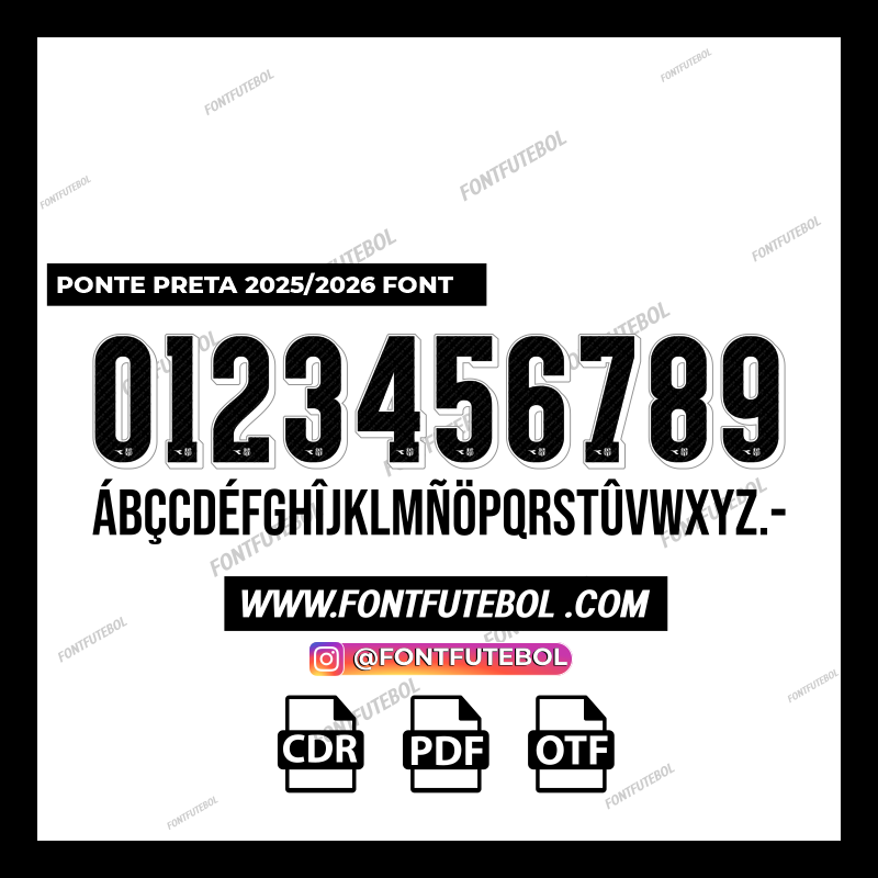 PONTE PRETA 2025/2026 FONT