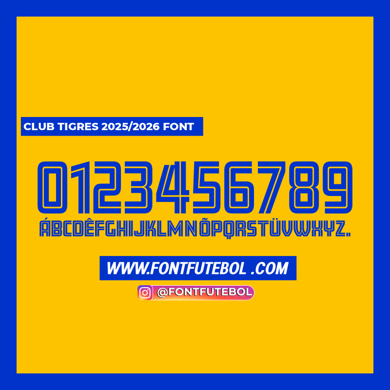 CLUB TIGRES 2025/2026 FONT
