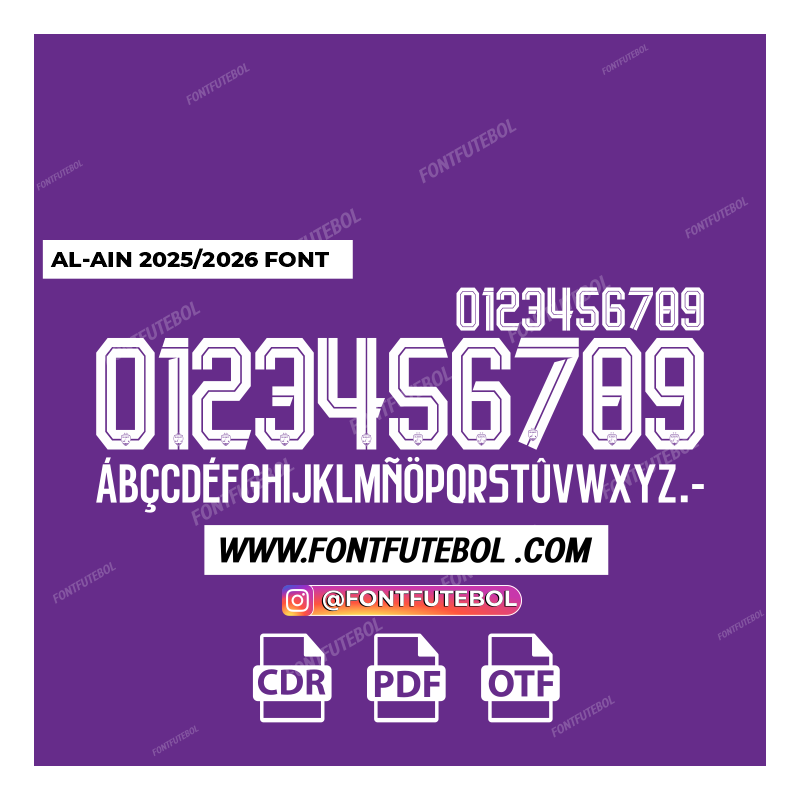 AL-AIN 2025/2026 FONT