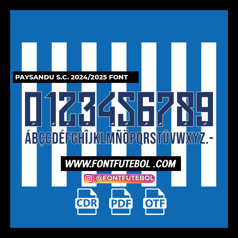 PAYSANDU S.C. 2024/2025 FONT