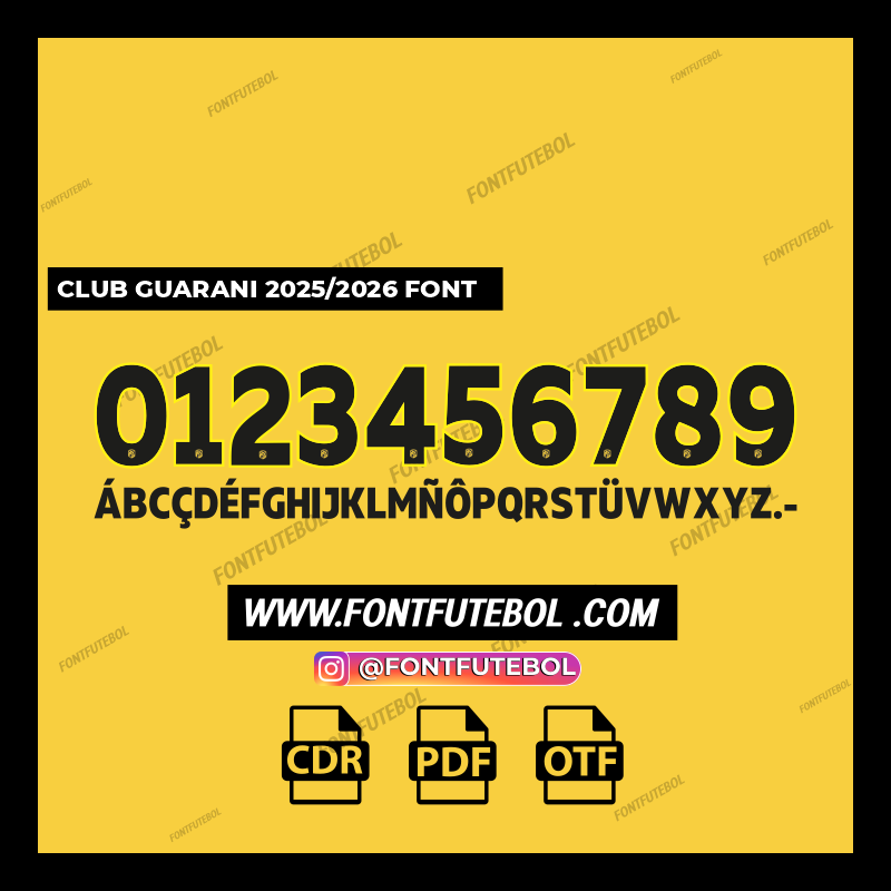 CLUB GUARANI 2025/2026 FONT