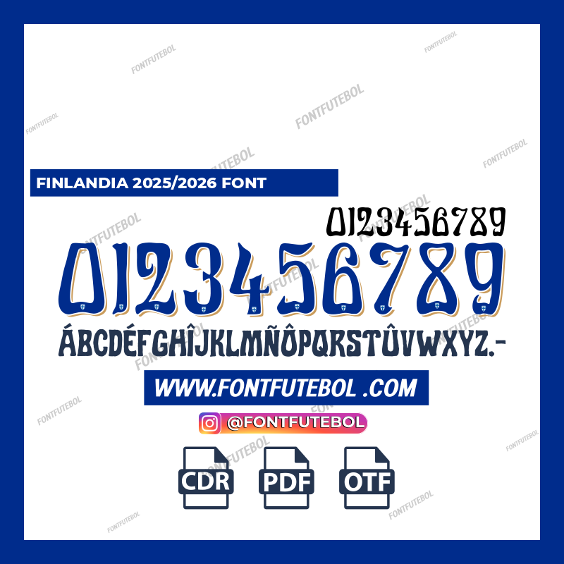 FINLAND 2025/2026 FONT