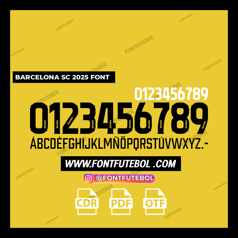 BARCELONA SC 2025 FONT