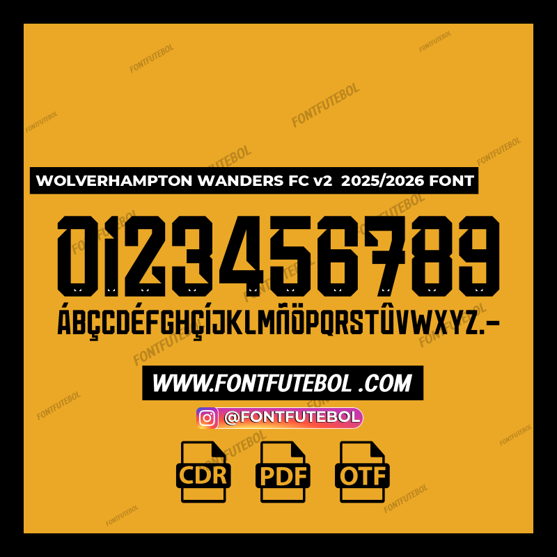 WOLVERHAMPTON WANDERS FC v2 2025/2026 FONT – FONTFUTEBOL