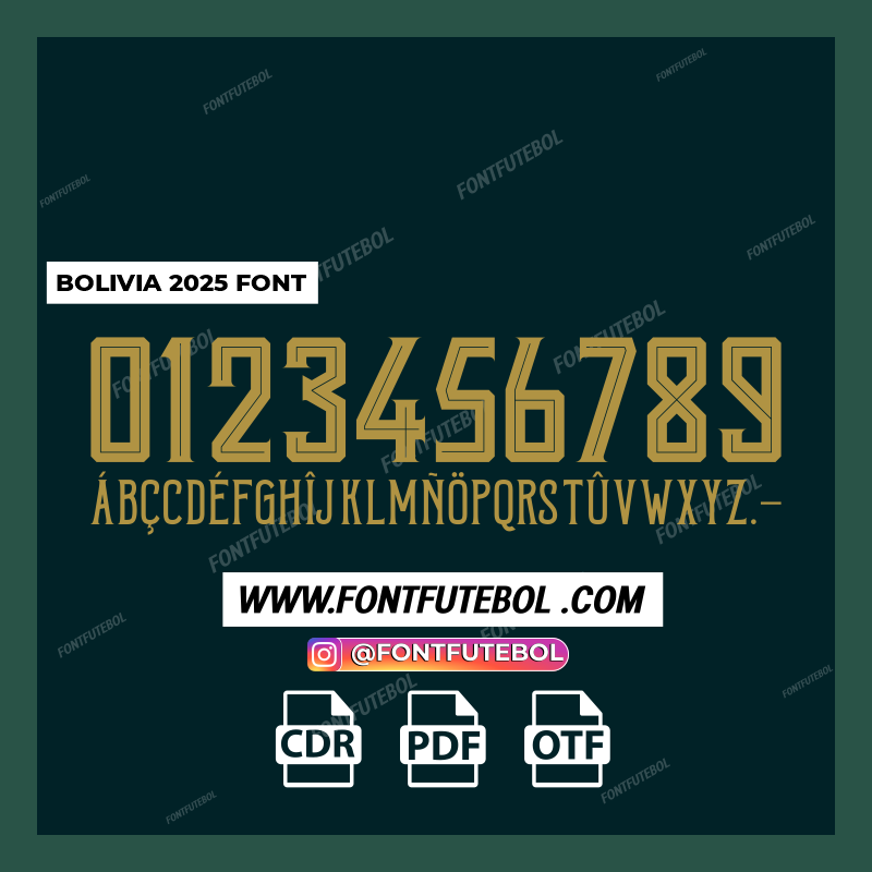 BOLIVIA 2025 FONT