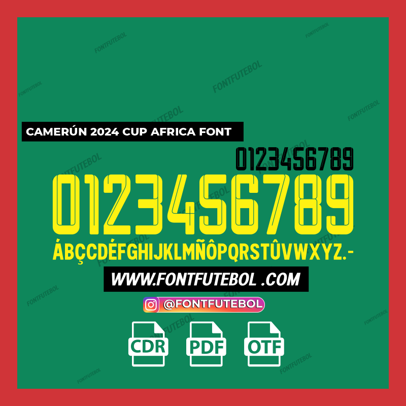 CAMERÚN CUP AFRICA 2024/2025 FONT