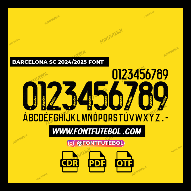 BARCELONA SC 2024 FONT