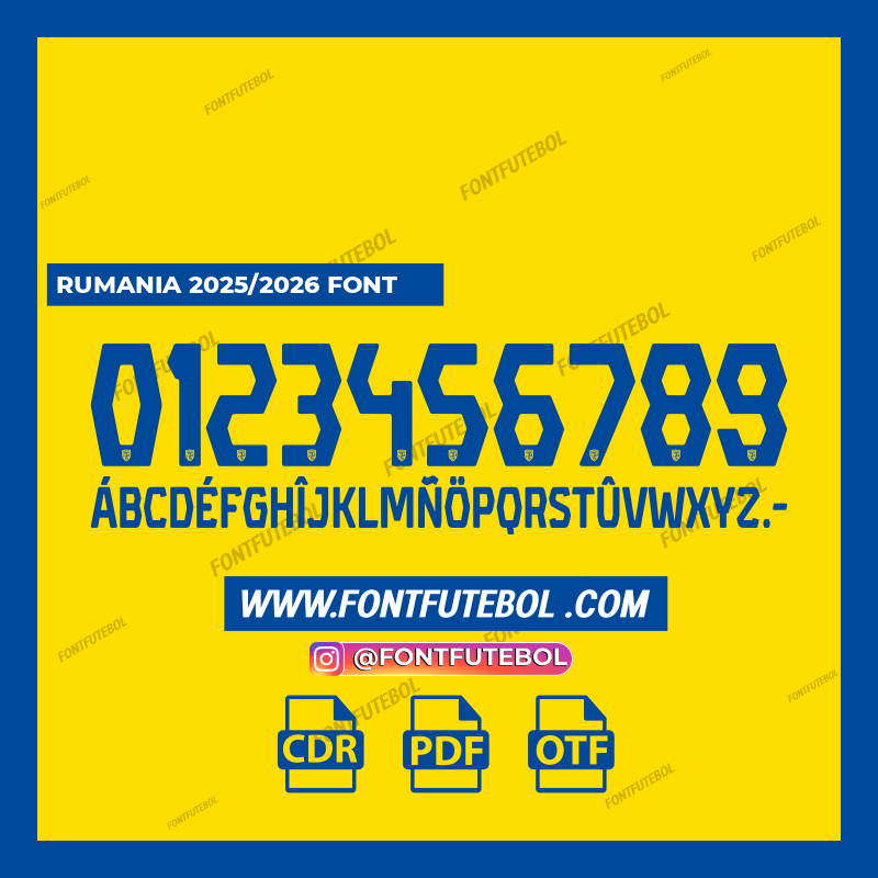 RUMANIA 2025/2026 FONT