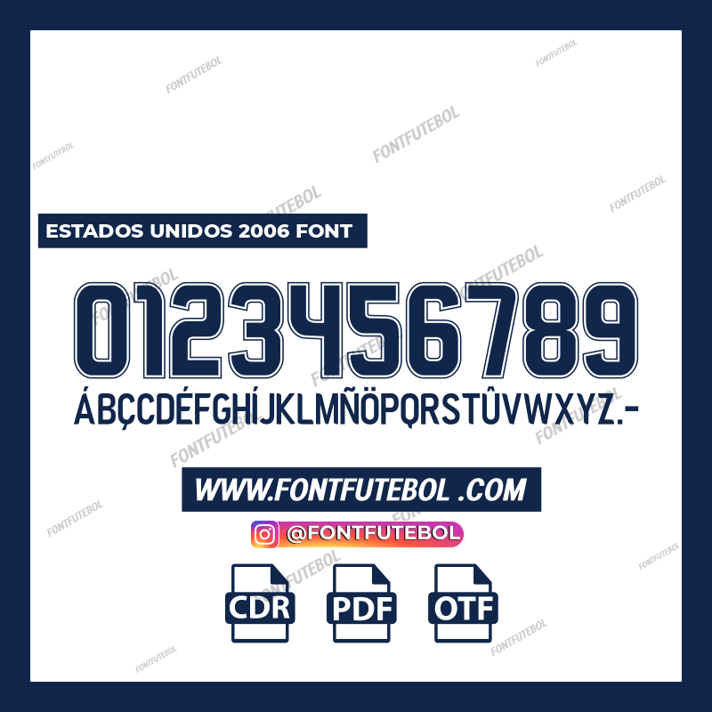 ESTADOS UNIDOS 2006 FONT