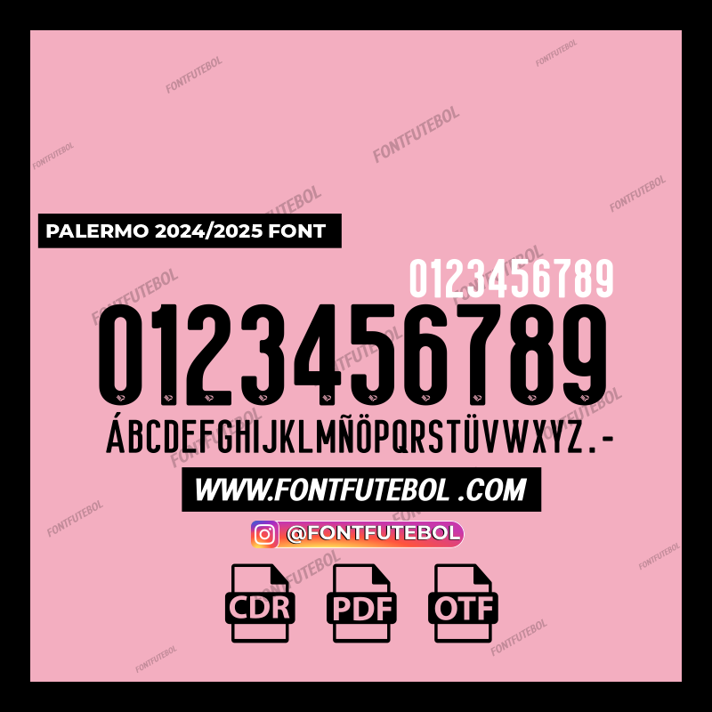PALERMO 2024/2025 FONT