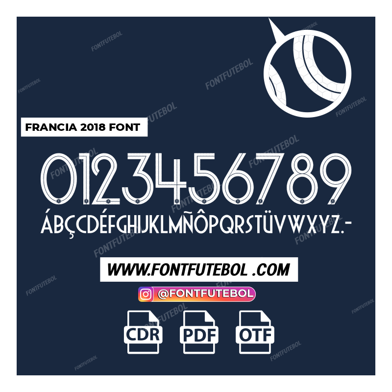 FRANCIA 2018 FONT