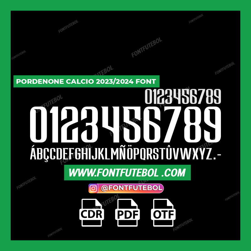 PORDENONE 2024/2025 FONT