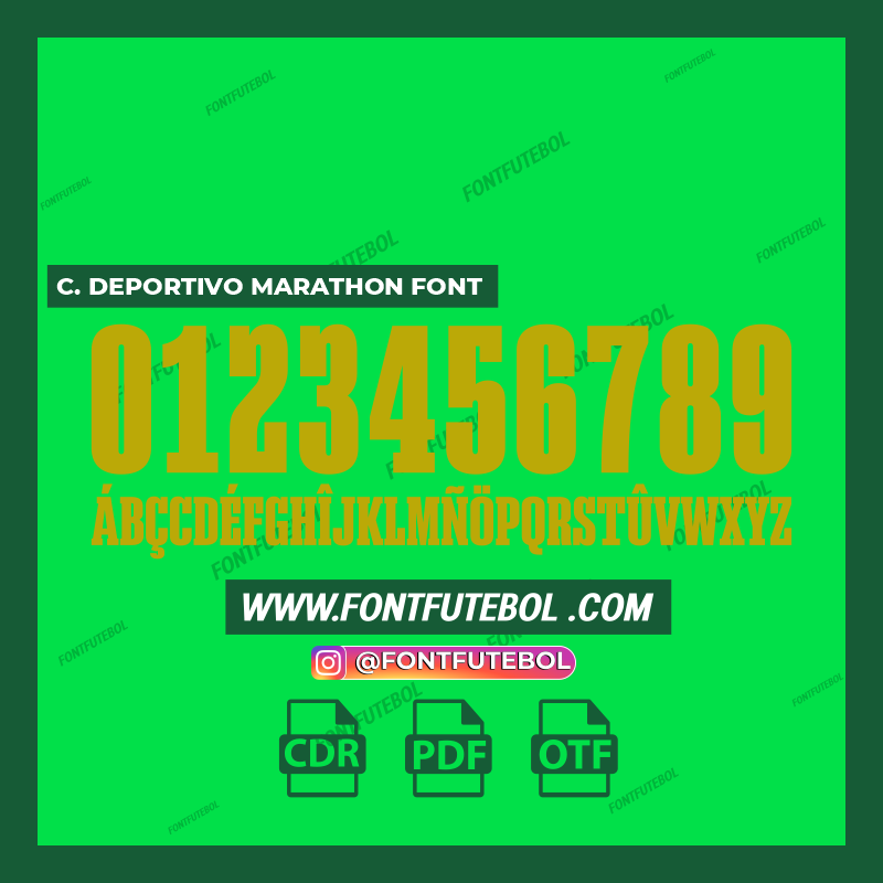 CLUB DEPORTIVO MARATHON 2025/2026 FONT