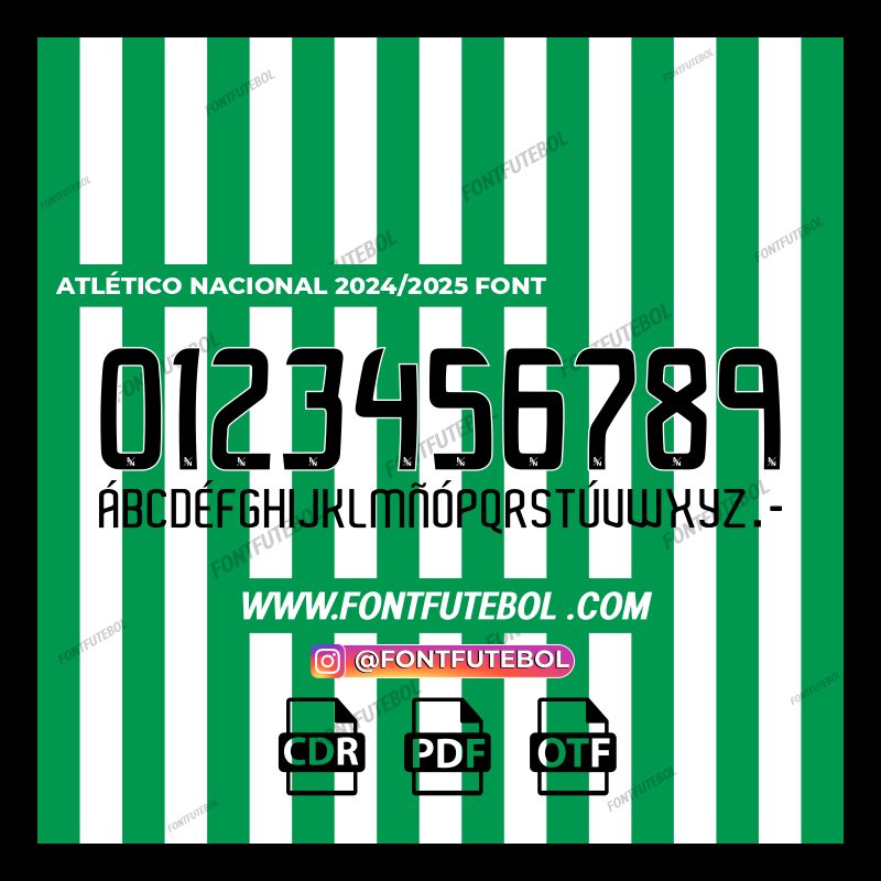 ATLÉTICO NACIONAL 2024/2025 FONT