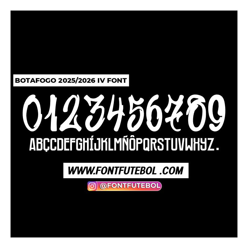 BOTAFOGO 2025 IV FONT