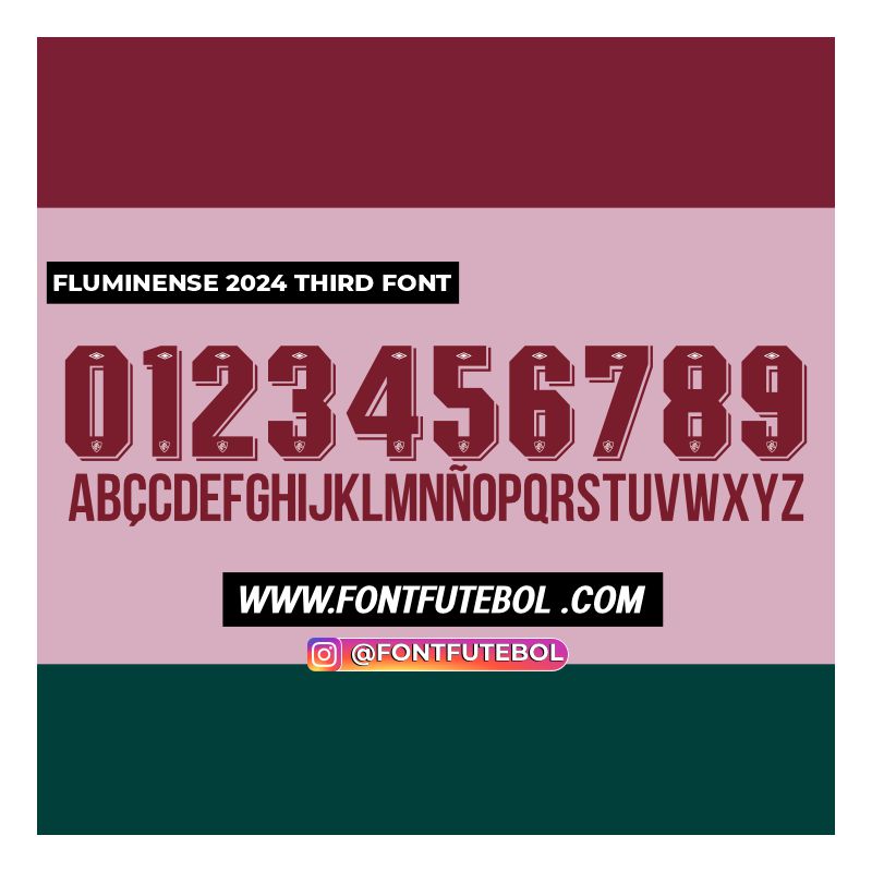 FLUMINENSE 2024/2025 THIRD FONT