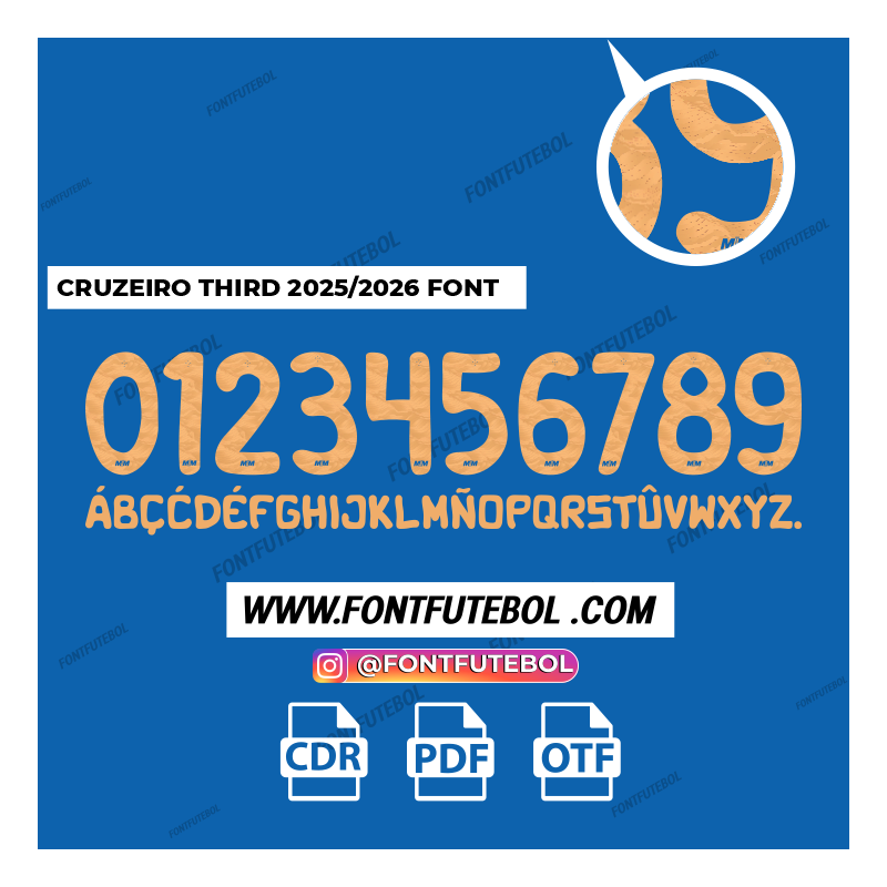 CRUZEIRO THIRD 2025/2026 FONT