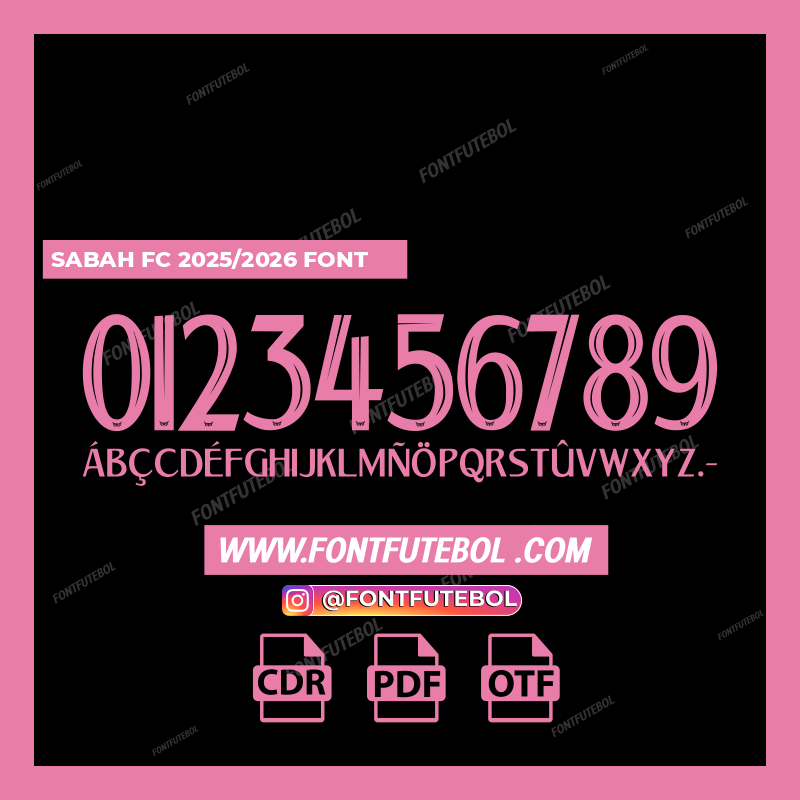SABAH FC 2025/2026 FONT