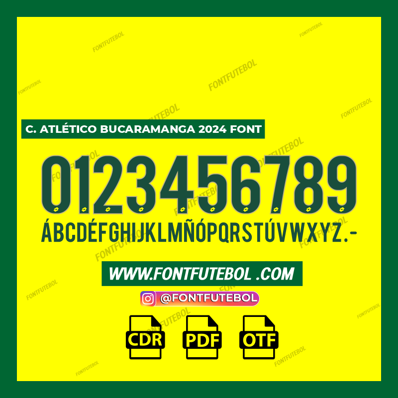 BUCARAMANGA 2024 FONT