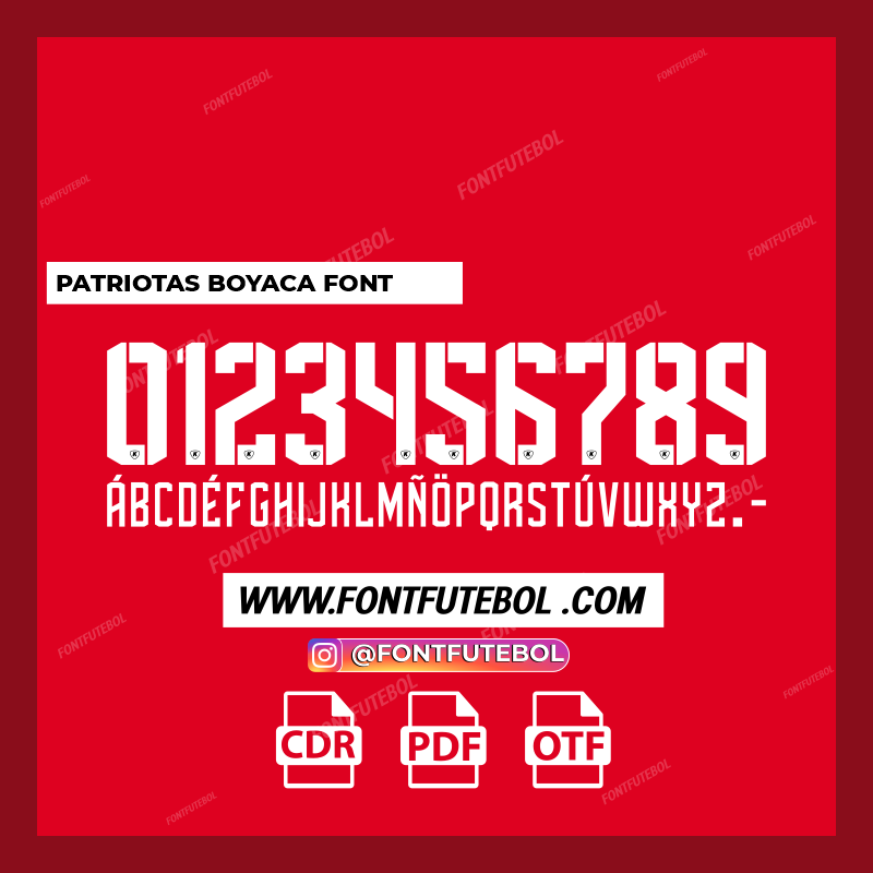 PATRIOTS BOYACÁ 2024 FONT