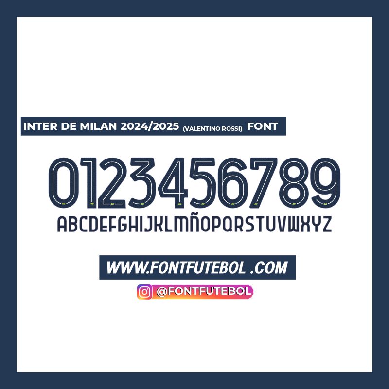INTER MILAN VALENTINO ROSSI 2024 - 2025 SOURCE