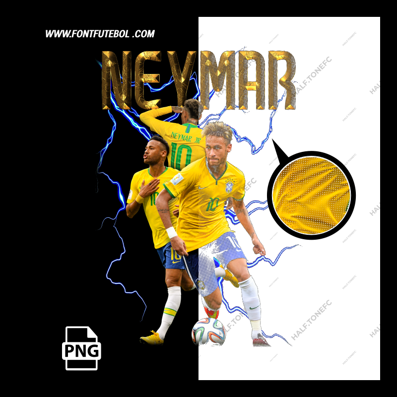 HALFTONE NEYMAR