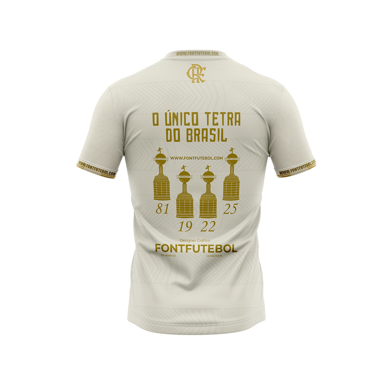 Kit Tetra Flamengo Third – Artes Exclusivas Libertadores 2025