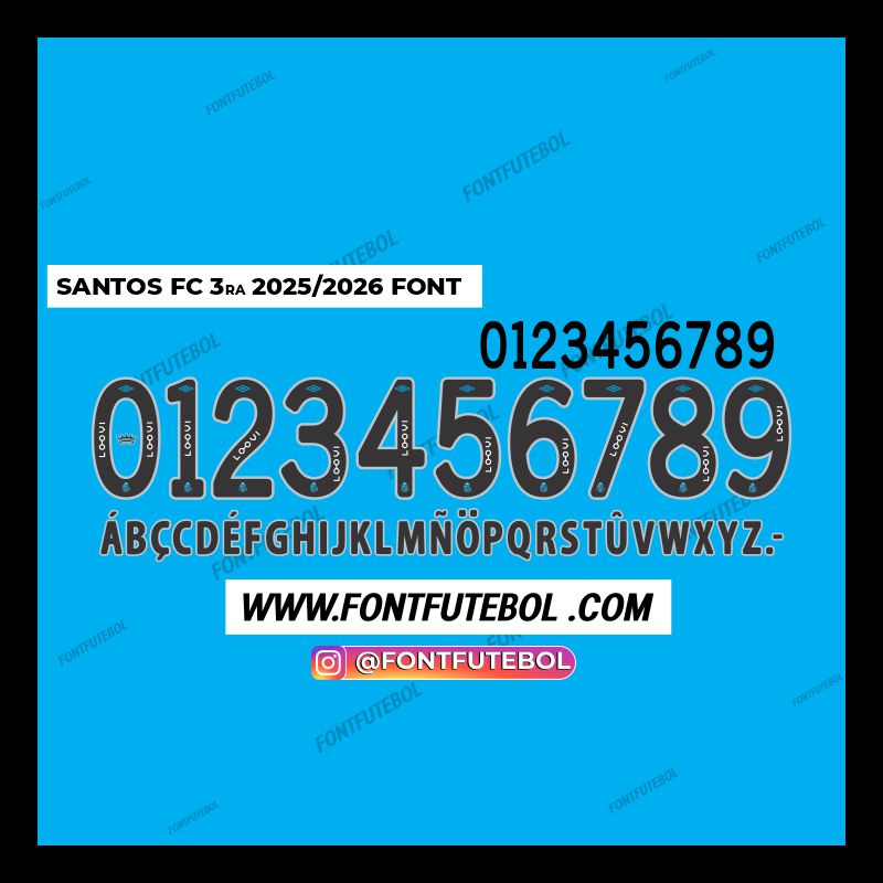 SANTOS FC 3rd 2025/2026 FONT