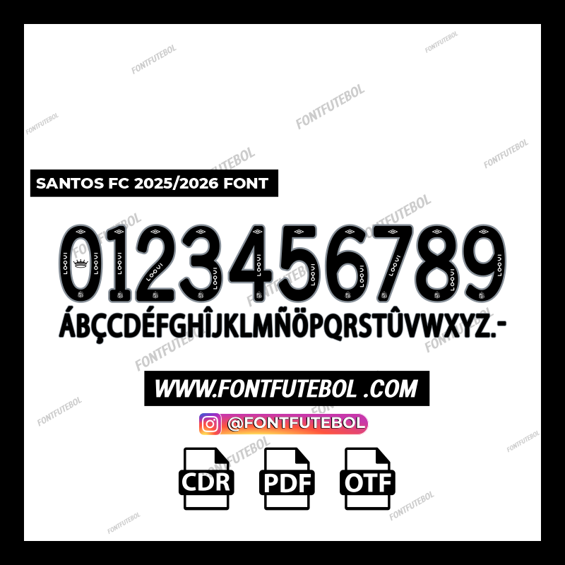 SANTOS FC 2025/2026 FONT