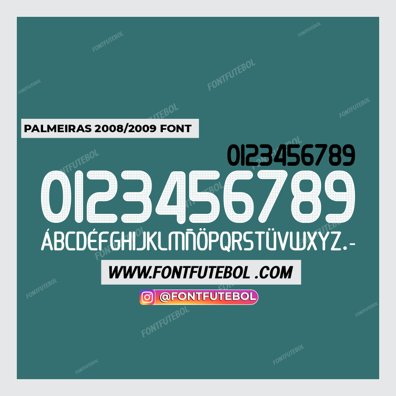 PALMEIRAS 2008 FONT