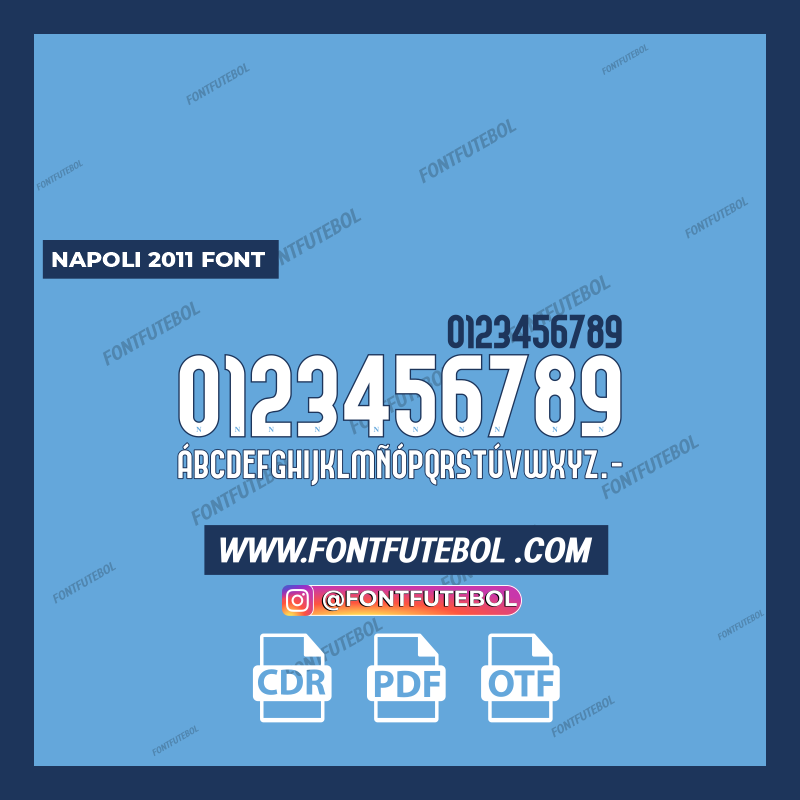 NAPOLI 2011 FONT