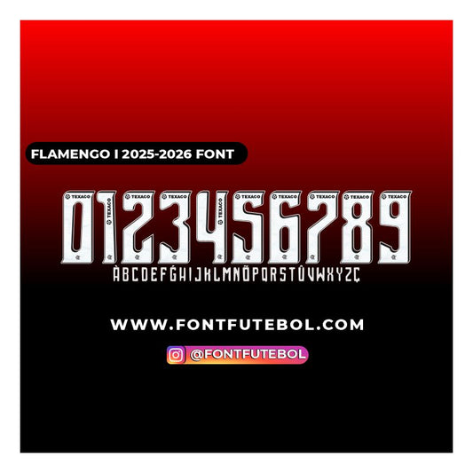 FLAMENGO 2025 - 2026 FONT