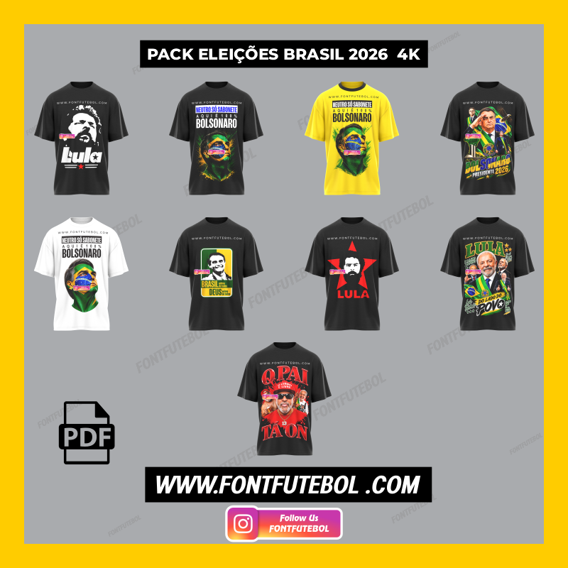 PACK ELEIÇÕES BRASIL 2026  4K