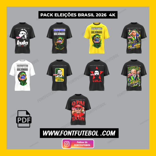 PACK ELEIÇÕES BRASIL 2026  4K