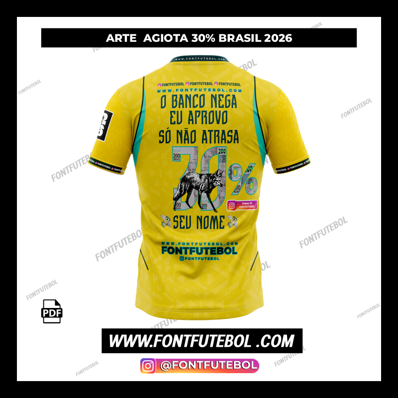ARTE AGIOTA 50% 30% BRASIL 2026