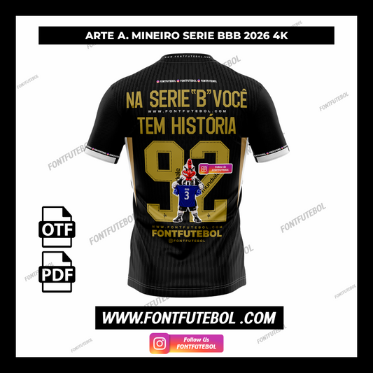 ARTE ATLÉTICO MINEIRO SERIE BBB 2026 4K