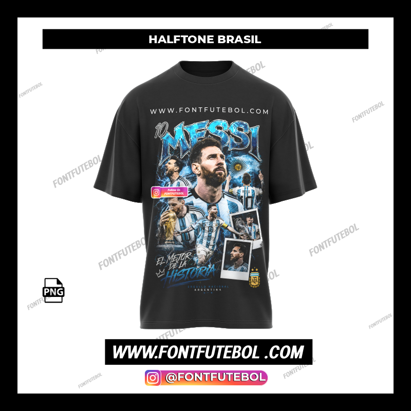 ARTE HALFTONE MESSI 2026 4K