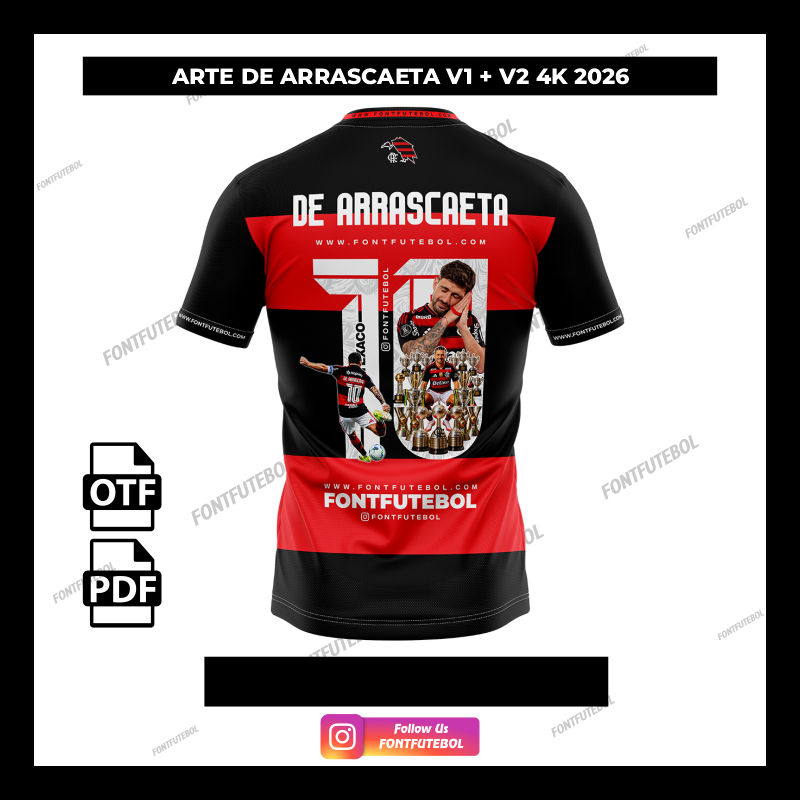 ARTE DE ARRASCAETA V1/V2 2026/2027 4K