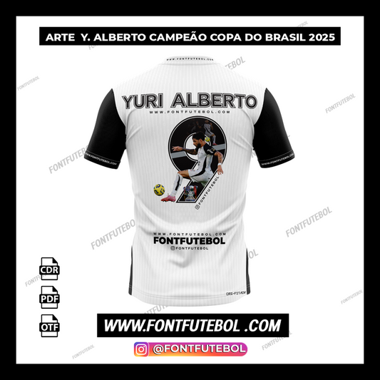ARTE YURI ALBERTO CORINTHIANS CAMPEÃO DA COPA DO BRASIL 2025