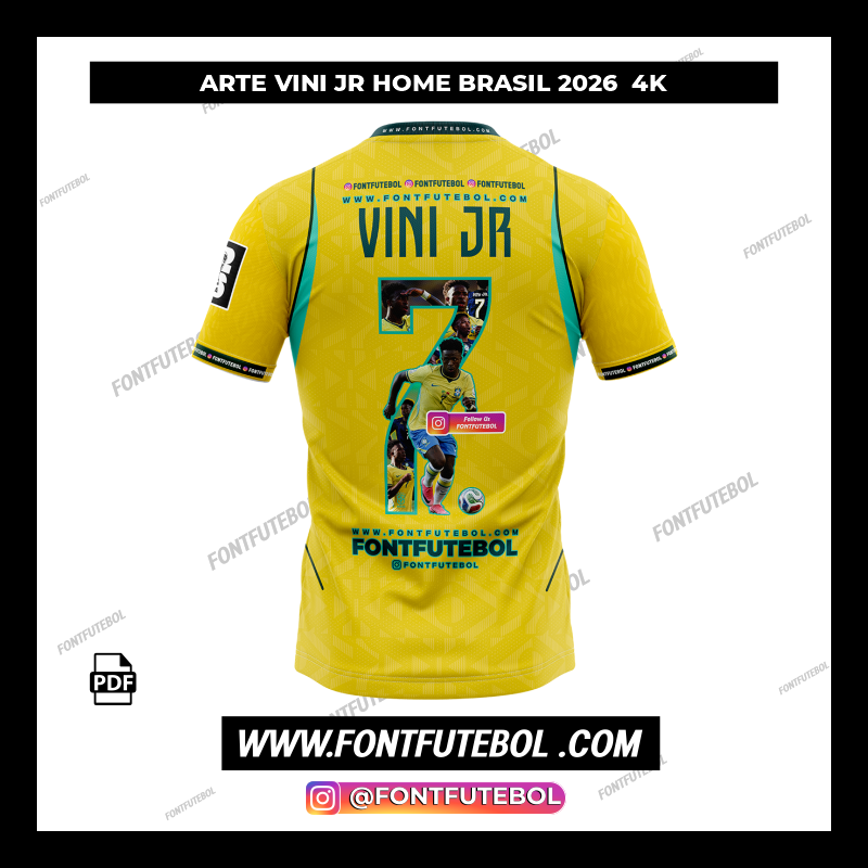ART VINI JR HOME/AWAY BRAZIL 2026 4K