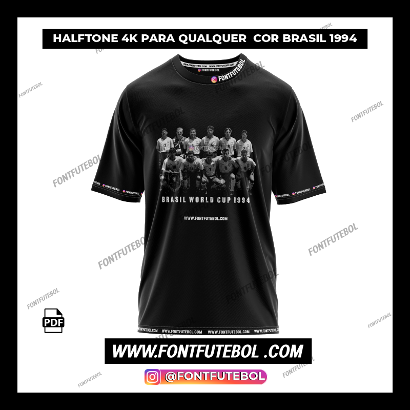 HALFTONE 4K PARA QUALQUER COR BRASIL 1994