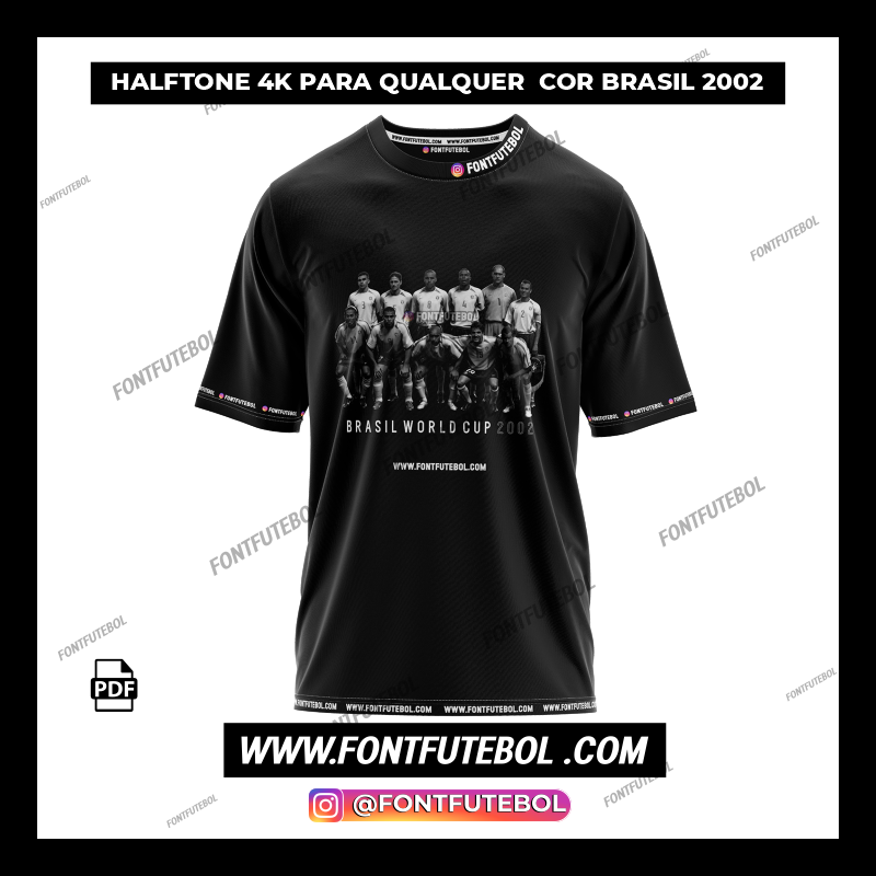 HALFTONE 4K PARA QUALQUER COR BRASIL 2002