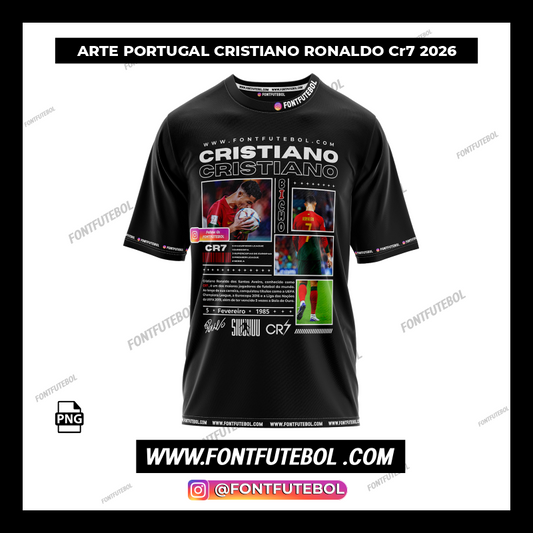 ARTE PORTUGAL CRISTIANO RONALDO CR7 2026