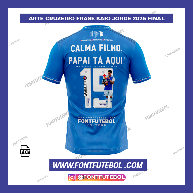ARTE CRUZEIRO FRASE KAIO JORGE 2026 FINAL