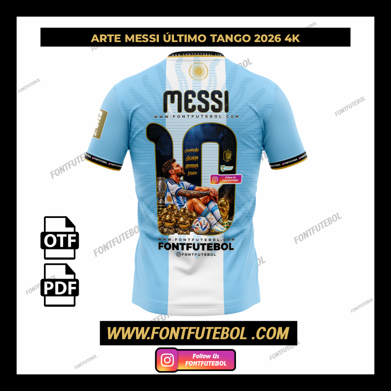 ARTE MESSI ÚLTIMO TANGO 2026 4K