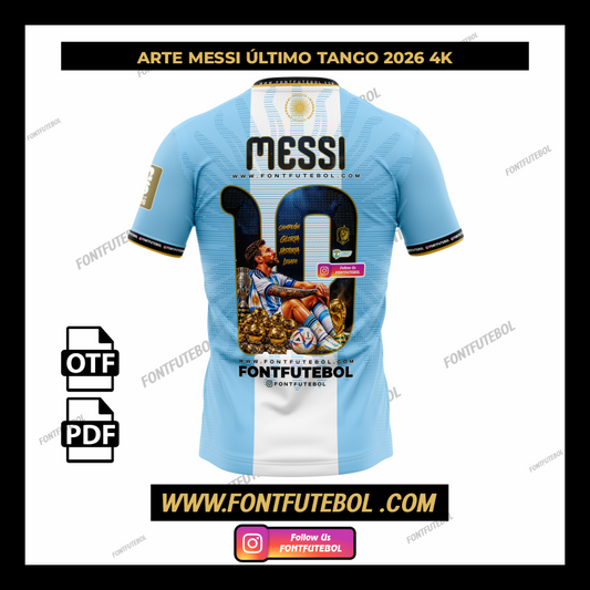 ARTE MESSI ÚLTIMO TANGO 2026 4K