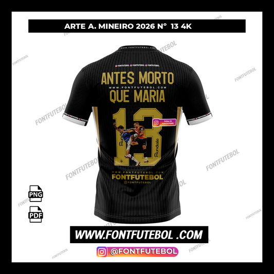 ARTE A. MINEIRO 2026  Nº 13 4K