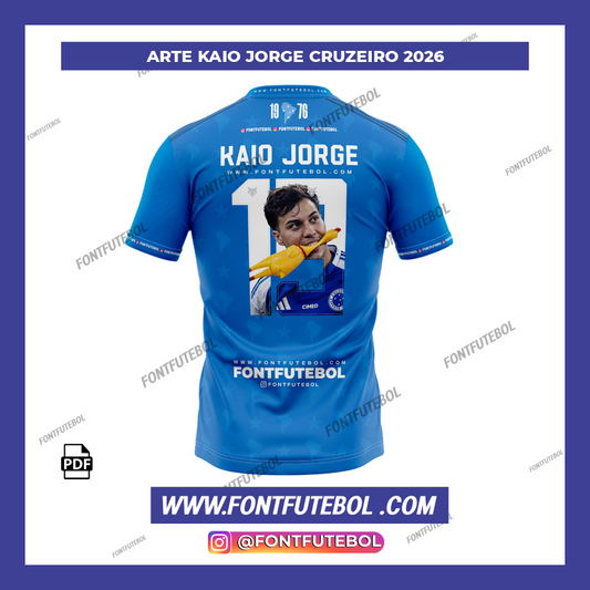 ARTE KAIO JORGE CRUZEIRO 2026