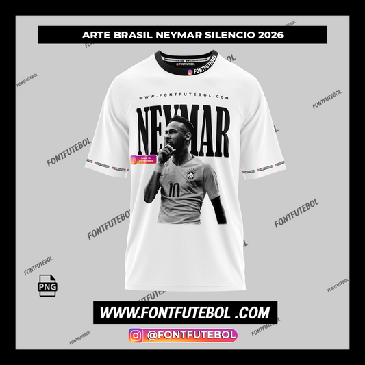ARTE BRASIL NEYMAR SILENCIO 2026