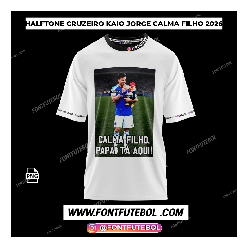 HALFTONE CRUZEIRO KAIO JORGE CALMA FILHO 2026
